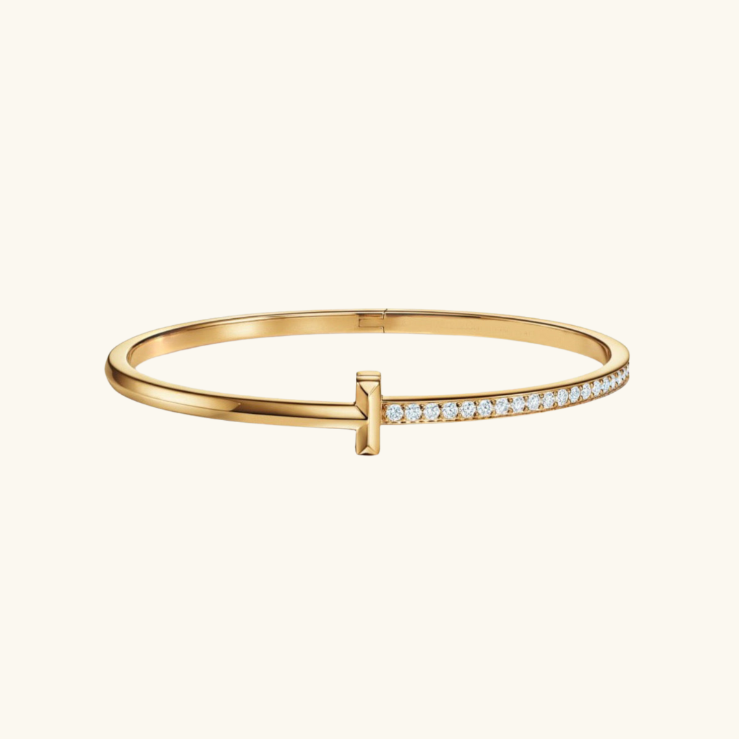 Goldenes T | Armband