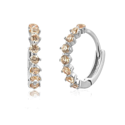 EXKLUSIV | Tennis Edelstein Ohrringe